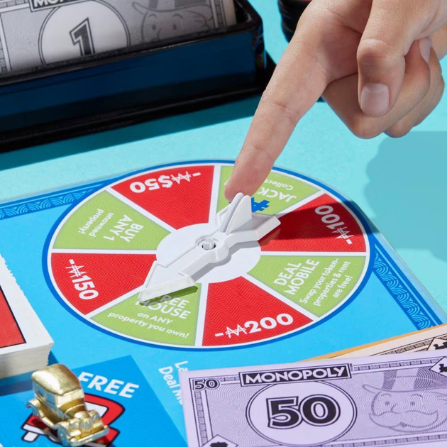 Настільна гра Hasbro Monopoly Free Parking Jackpot (грецька версія) (5010996303844) - зображення 8