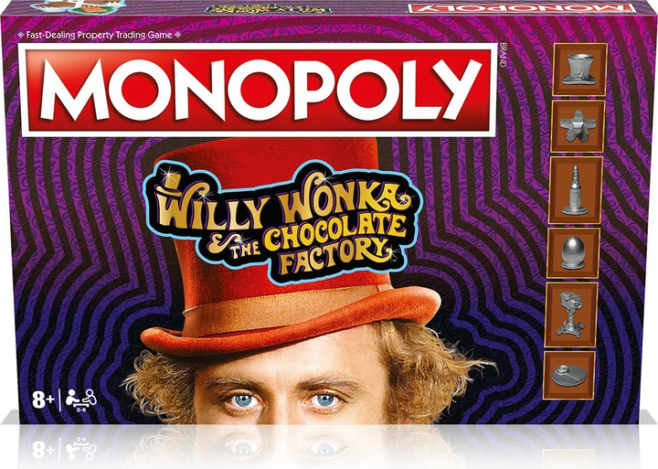Настільна гра Winning Moves Monopoly Willy Wonka and the Chocolate Factory (англійська версія) (5036905052207) - зображення 7