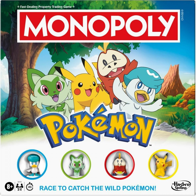 Настільна гра Hasbro Monopoly Pokemon (грецька версія) (5010996308405) - зображення 1