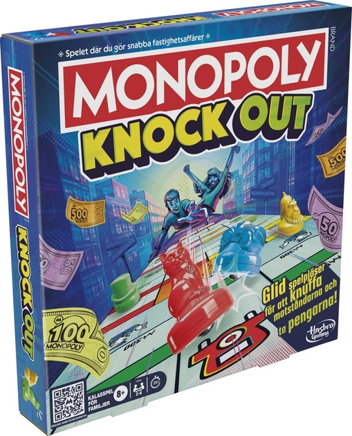 Настільна гра Hasbro Monopoly Knockout (англійська версія) (5010996333773) - зображення 2
