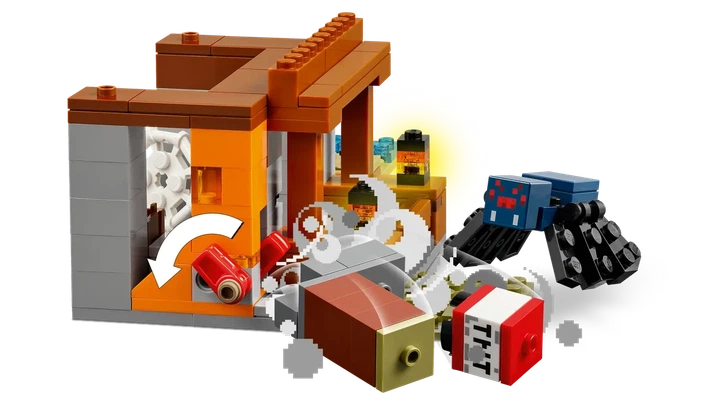 Конструктор LEGO Minecraft Шахтная экспедиция Броненосец (The Armadillo Mine Expedition) 21269 - изображение 7