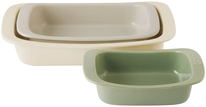 Zestaw form do pieczenia BergHOFF Leo ceramiczny 3 szt (5413821366302) - obraz 2
