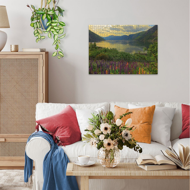 Puzzle Ravensburger Fjord in Norway 1000 elementów 12000115 (4005555001157) - obraz 4