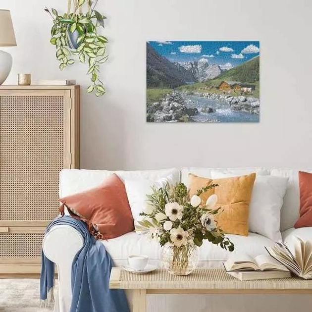 Puzzle Ravensburger Karwendelgebirge, Austria 1000 elementów 12000649 (4005555006497) - obraz 4