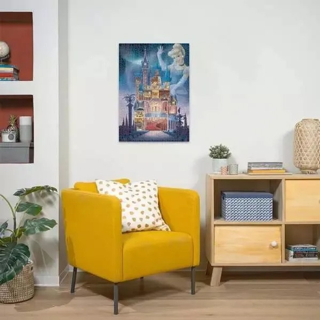 Puzzle Ravensburger Disney Castles Kopciuszek 1000 elementów 12000259 (4005555002598) - obraz 3