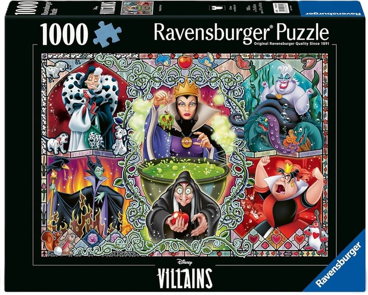 Пазл Ravensburger Disney Відьми 1000 елементів 12000650 (4005555006503) - зображення 1