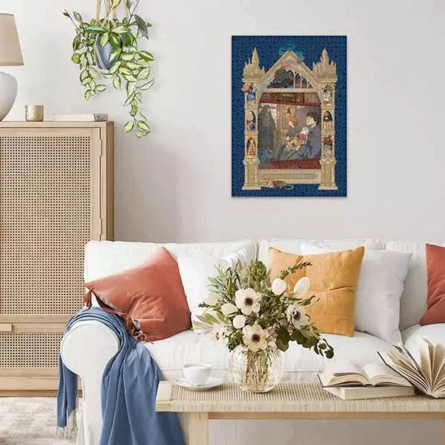 Puzzle Ravensburger Harry Potter Pociąg do Hogwartu 1000 elementów 12000500 (4005555005001) - obraz 4