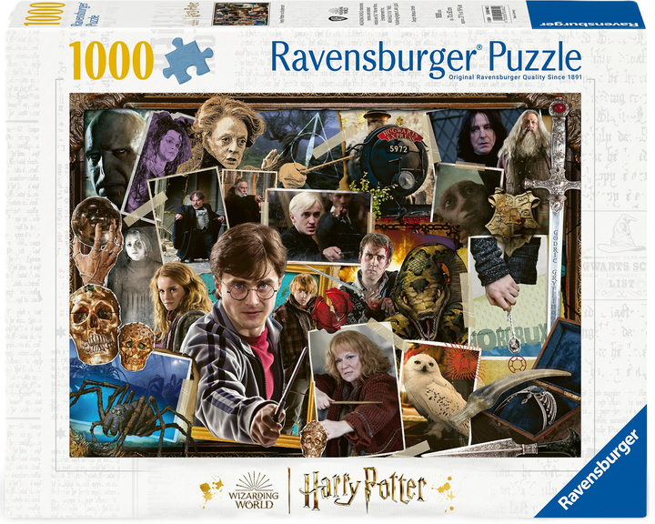 Puzzle Ravensburger Harry Potter Bohaterowie 1000 elementów 12000462 (4005555004622) - obraz 1
