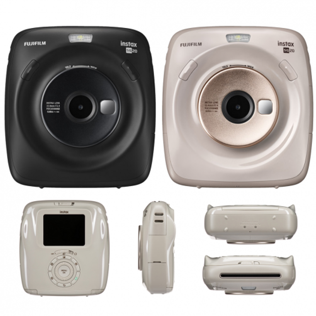 Фотоапарат Fujifilm Instax SQ20 black (чорний) купити на