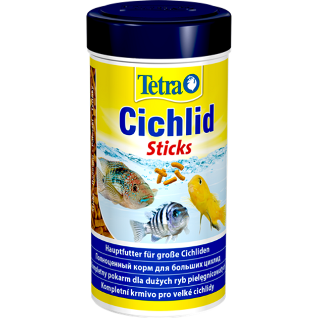 Корм Tetra Cichlid Sticks для аквариумных рыб в палочках 250 мл