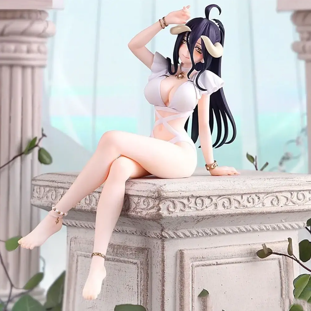 Аніме фігурка Альбедо 16 см Overlord, Albedo Noodle Stopper Mizugi Ver, колекційна статуетка FuRyu із ПВХ (GS911) - зображення 2