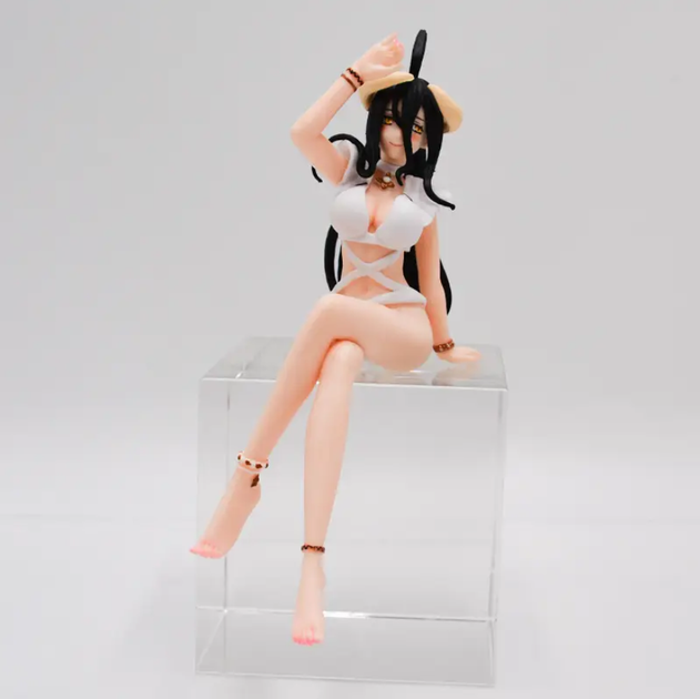 Аніме фігурка Альбедо 16 см Overlord, Albedo Noodle Stopper Mizugi Ver, колекційна статуетка FuRyu із ПВХ (GS911) - зображення 3