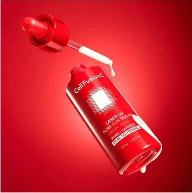 Serum do twarzy Cell Fusion C Laser UV Pore Sun Spf 50+ 40 ml (8809694627720) - obraz 2