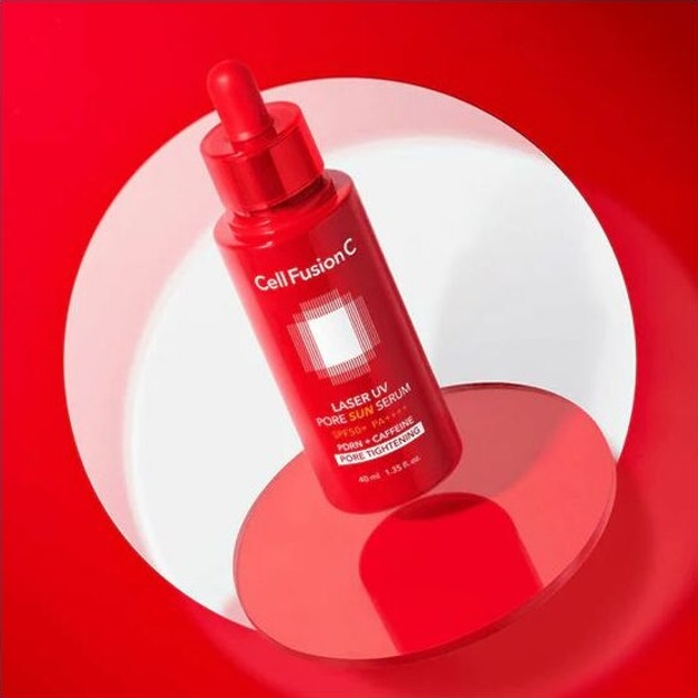 Serum do twarzy Cell Fusion C Laser UV Pore Sun Spf 50+ 40 ml (8809694627720) - obraz 3
