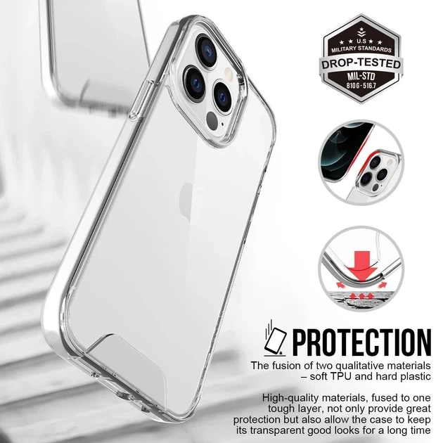 Чехол прозрачный для iPhone 13 mini Space коллекция защита от ударов и царапин - Фото 8 Чехол прозрачный для iPhone 13 mini Space коллекция защита от ударов и царапин - изображение 8