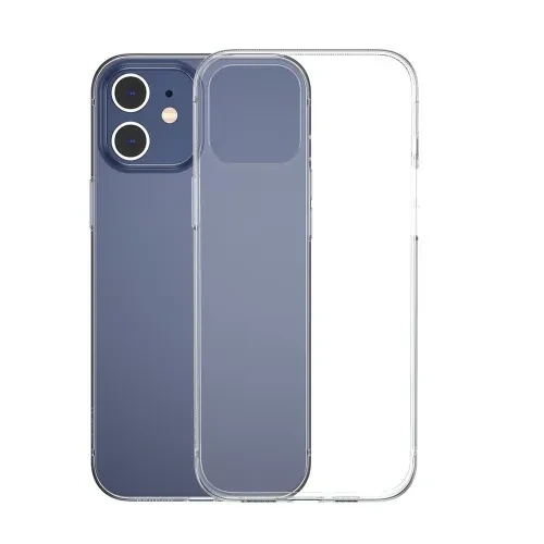 Силіконовий чохол Baseus Simple Case For iPhone 12 mini Transparent ARAPIPH54N-02 - Фото 1 Силіконовий чохол Baseus Simple Case For iPhone 12 mini Transparent ARAPIPH54N-02 - изображение 1