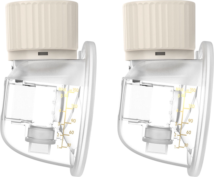 Laktator elektroniczny Neno Vento Twin trójfazowy bezprzewodowy 2 x 150 ml (5902479676258) - obraz 3