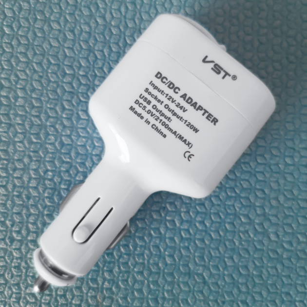 Автомобильная зарядка от прикуривателя с 2хUSB 12В 120Вт VST 813 (см11324) - изображение 14