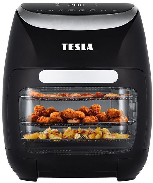 Мультипіч Tesla AirCook & Grill QG600 (AIRCKQG600BLK) - зображення 2