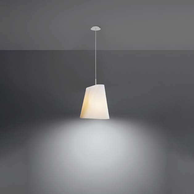 Світильник підвісний Sollux Blum 1 1xЕ27/60W/220V білий (SL.0769) - изображение 4