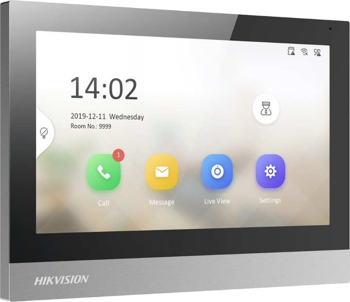 Monitor wideodomofonu Hikvision DS-KH8380-WTE1 - obraz 3