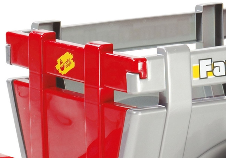 Traktor na pedałach Rolly Toys Junior RT z przyczepą i łyżką Czerwony (4006485811397) - obraz 7