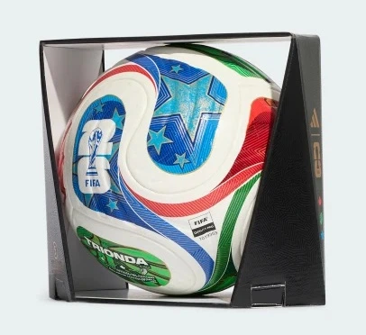 Мяч футбольный Adidas World Cup 26 Trionda Pro OMB JD8021 №5 Белый - изображение 5
