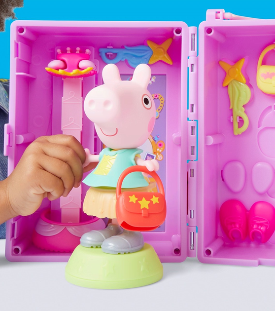Набір ігровий Peppa Pig Гардероб для одягання Пеппи 3408163 (5010996308078) - зображення 12