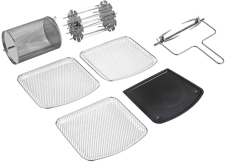 Мультипіч Tesla AirCook & Grill QG800 WiFi (AIRCKQG800WFBLK) - зображення 6
