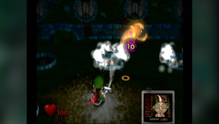 Игра Nintendo GameCube Luigi's Mansion Europe Английская Версия Б/У - изображение 5