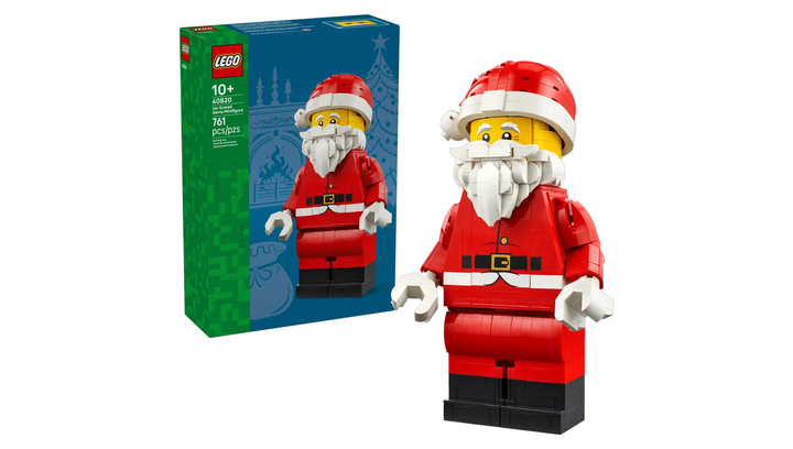 Конструктор Lego Увеличенная Минифигурка Санты 40820 - изображение 2