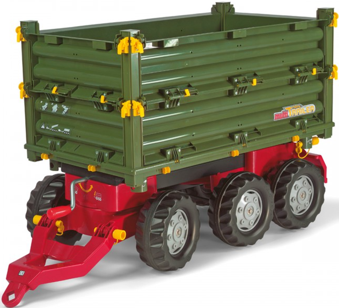 Przyczepa wywrotka Rolly Toys Multi Trailer 3-Osie (4006485125012) - obraz 3