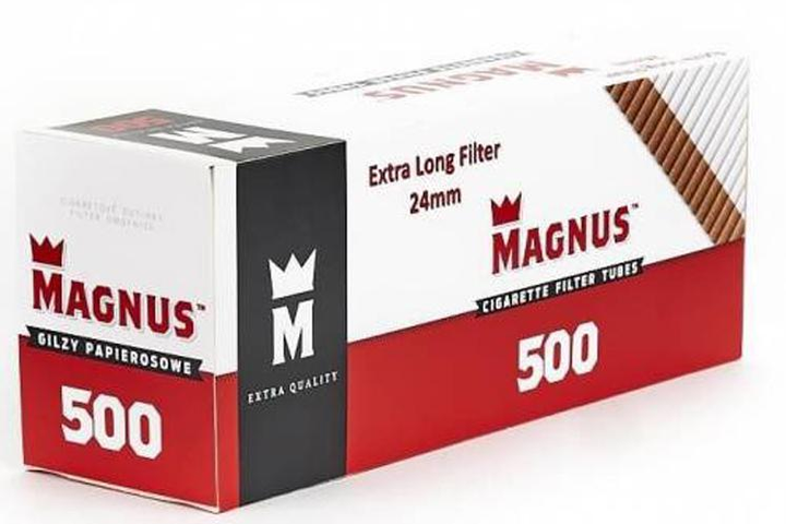 Гільзи для набивання сигарет Magnus Extra Long Filter"500 - изображение 2