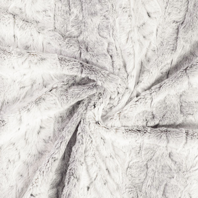 Koc Homla Mart z imitacji króliczego futra szary 150 x 200 cm (5906496750588) - obraz 4