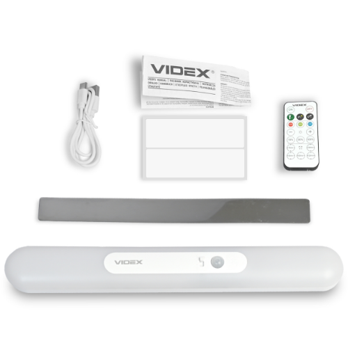 LED Світильник акумуляторний з датчиком руху VL-NL013W-SR Videx - зображення 3