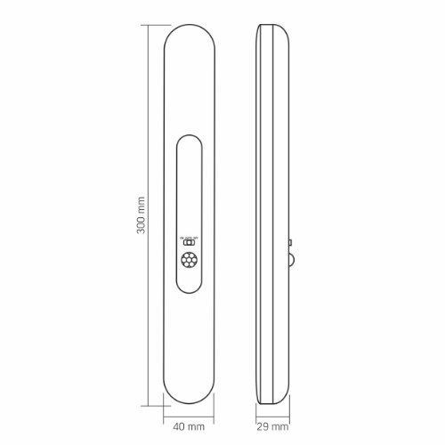 LED Світильник акумуляторний з датчиком руху VL-NL013W-SR Videx - зображення 6