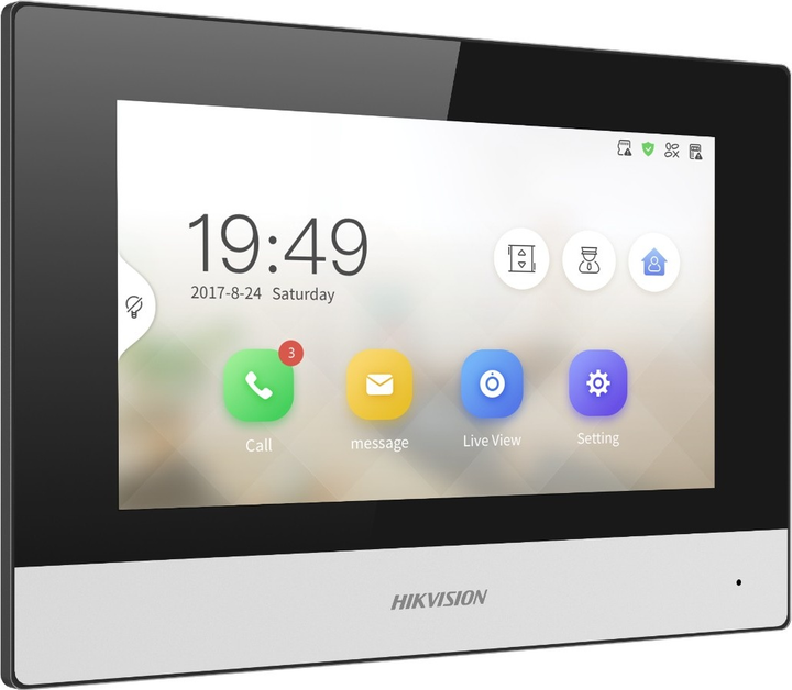 Monitor wideodomofonu Hikvision DS-KH6320Y-WTE2 - obraz 3