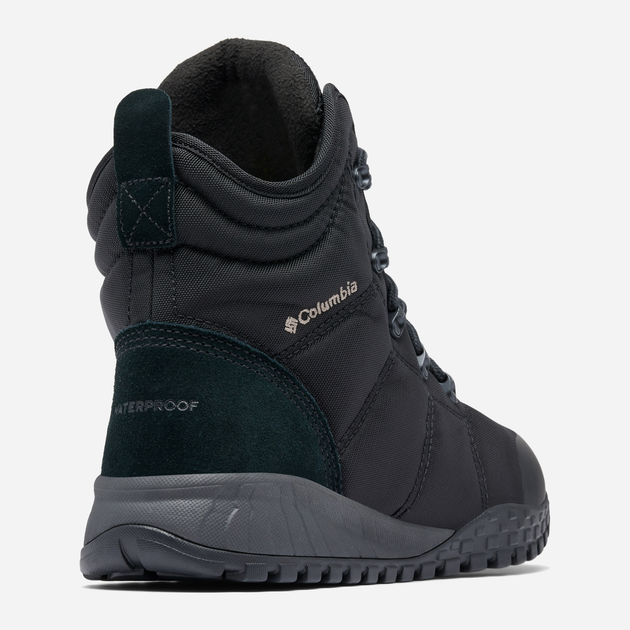 Zimowe buty trekkingowe męskie wodoszczelne Columbia Fairbanks Omni-Heat 2100831010 47 (14US) Czarne (195981621778) - obraz 4