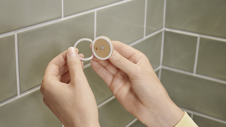 Підставка для душу TESA ALUXX самоклеюча Чорна (405060000000) - зображення 4