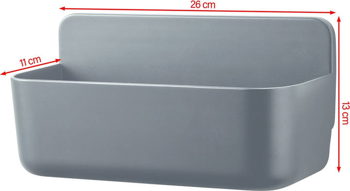 Підставка для душу TESA Lavaa самоклеюча Чорна (405160000000) - зображення 14