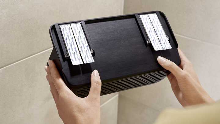 Підставка для душу TESA Lavaa самоклеюча Чорна (405160000000) - зображення 6