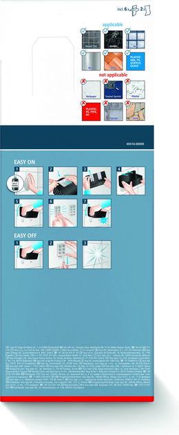 Підставка для душу TESA Lavaa самоклеюча Чорна (405160000000) - зображення 17