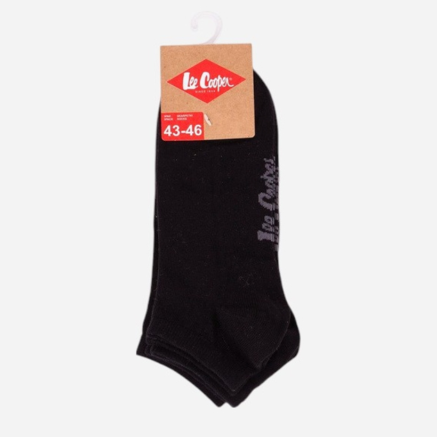 Набір жіночих шкарпеток коротких бавовняних Lee Cooper Snesocks 733 Чорний (5906598069502) - зображення 2