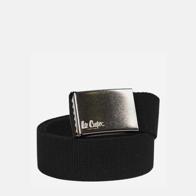 Pasek materiałowy Lee Cooper LCJ026 Czarny - obraz 2