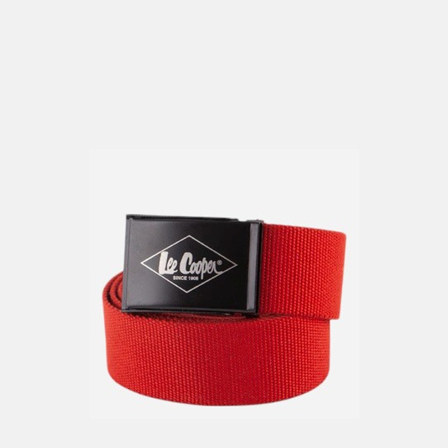 Ремінь тканинний Lee Cooper LCJ022 Червоний (5904347325985) - зображення 2