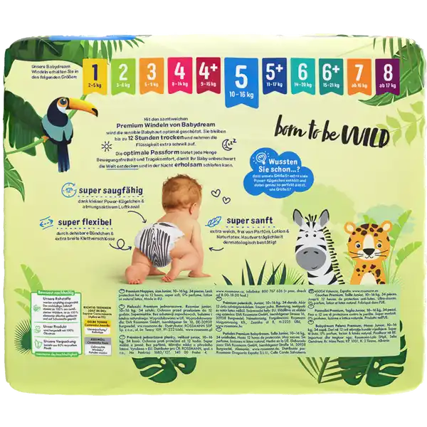 Подгузники Babydream premium 5 (10-16кг) 34шт лімітована серія - зображення 2