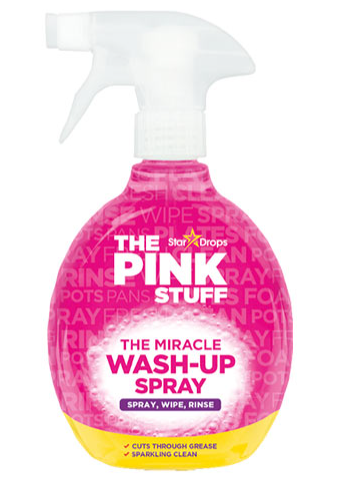 Засіб для миття посуду та прибирання всіх поверхонь від жиру The Pink Stuff Wash-Up Spray 500мл. - Фото 1 Засіб для миття посуду та прибирання всіх поверхонь від жиру The Pink Stuff Wash-Up Spray 500мл. - зображення 1