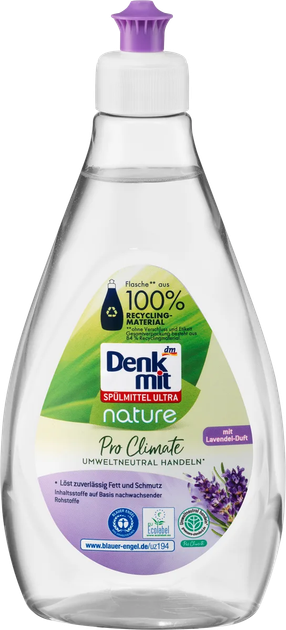 Средство для мытья посуды DenkMit nature Pro Climate Lavendel, 500 мл - изображение 4