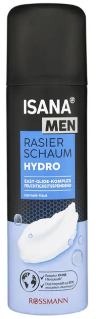 Пена для бритья мужская Isana Men hydro 300 мл - изображение 2