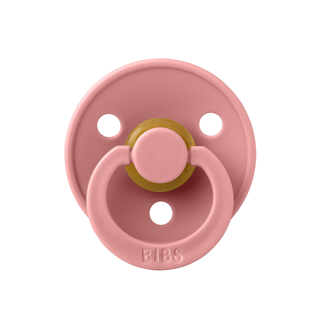 Пустушка BIBS Colour Latex Anatomical (анатомічна) – Dusty Pink від 6 міс. - зображення 2